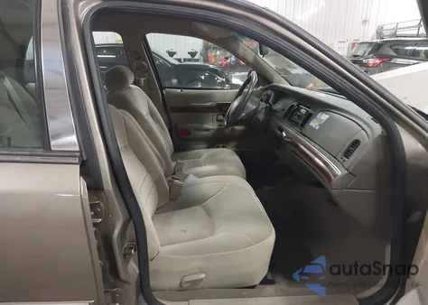 2002 Mercury Grand Marquis Gs from USA, damaged, VIN 2MEFM74W22X659349